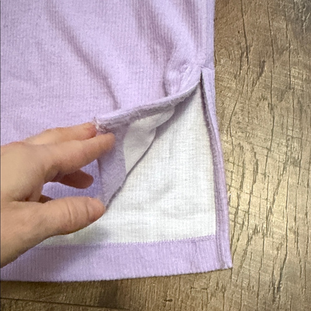 Anthropologie Lilac Knit Top - Picture 3 of 8
